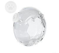 Transparent Protective Case for Tamagotchi Paradise, Clear Hard PC Shell with Keycaps, Scratch and Drop Proof Cover for Electronic Pet, Colorful Design(Transparent)