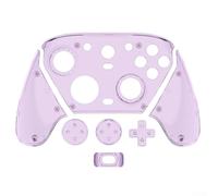 Transparent Protective Shell for GameSir G7 Pro Featuring Waterproof Construction and Rugged PC Build for Gaming (Transparent Purple)