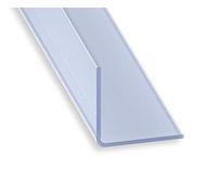 Transparent PVC Corner Moulding, 20 x 20 mm, 1 m