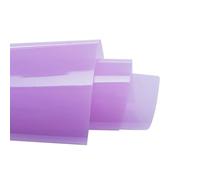 Transparent PVC Leather Roll Candy Jelly Crafts for Bag Shoe Making Decor DIY Bow Accessories Synthetic for Sewing Bags DIY Crafts Accessories(Purple,Roll 20 x 120cm)