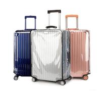 Transparent PVC Luggage Protector, Easy to Clean and Store, Waterproof Protection for Travel For Suitcases (20 inches)