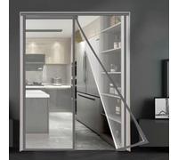 Transparent PVC Magnetic Door Curtain, Thermal Self-Closing Door Cover for Patio Balcony (180x240cm)