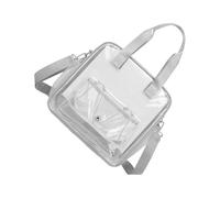 Transparent PVC Multipurpose Shoulder Bag for Vacations Sports Activities and Everyday Carry Lightweight and Practical Clear Toiletries Travel Bags