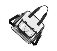 Transparent PVC Multipurpose Shoulder Bag for Vacations Sports Activities and Everyday Carry Lightweight and Practical Clear Toiletries Travel Bags
