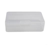 Transparent PVC Storage Box 18.5cm Screw Organizer Case(14.2*9*4.1cm)