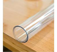 Transparent PVC Tablecloth 1mm Thick - 11.81x15.75in/30x40cm Rectangular Waterproof Table Cover | Non-Slip Dining Table Protector for Kitchen, Office, Coffee Table | Clear Desk Mat