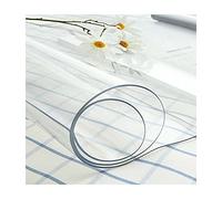 Transparent PVC Tablecloth Protector Wipeable Waterproof Non Slip Cover for Dining Tables 2mm Thick 70x240cm Perfect for Furniture Surface Protection