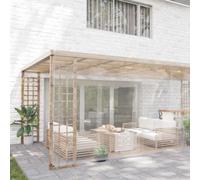 Transparent PVC Tarpaulin 6 x 8 m with Eyelets, Tear-Resistant, Waterproof, Weatherproof, UV Resistant, with Edge Reinforcement for Garden, Pool, Camping, Outdoor Protection Against Rain and Wind