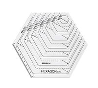 Transparent Quilting Sewing Patchwork Ruler Measuring Template Hexagon Handmade Tailor Supplies Die Cuts For Scrapbooking And Card Making