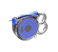 Transparent Rainbow Small Dog Retractable Leash for Small Dogs and Cats up to 360° Tangle-Free One-Hand Brake 18 lbs 10-Foot Tape Durable and Portable Weighs Only 98g