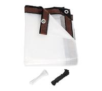 Transparent Raincoat - for Winter Horticulture with Sealing | Insulated Cover with Cable Ties, Windproof, Waterproof, Snowproof Design | T