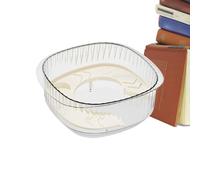 Transparent Reptile Habitat Tank - Small Turtle Aquarium, Multi-Functional Tortoise House With Climbing platforms | Desktop Terrarium For Crabs, Fish, Amphibians, And Aquatic Pets | Home Eco Landscape