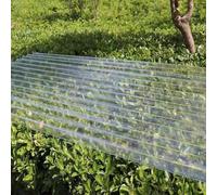 Transparent Roof Panels, Ilated Corrugated Sheets, 90% Light Transmiss Covering, 1-12 Pieces Profiled Sheet, Canopy ning, Ga Greenhouse (0.9x1.1m/35x43in, 10 Pcs)