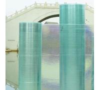Transparent Roofing Sheet Polycarbonate Flexible Plastic Cover Roll 1mm thick for Greenhouse Pergola Carport Terrace Balcony Plant Shelter with 75%-85% Light Transmission(0.5m x 5m)
