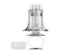 Transparent Scalp Oil Applicator Transparent Dispenser with Massage Head | Hair oil dispenser for parents, at home, when travelling, in the home, on holiday