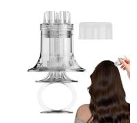 Transparent Scalp Oil Applicator Transparent Scalp Massager | Hair root oil dispenser for parents, in their own home, when travelling, in the holiday home, during the holiday trip