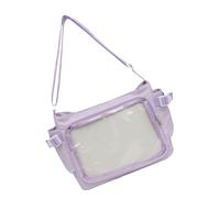 Transparent School Bag Crossbody Bags Shoulder Purse Campus Satchel For Students And Adults Who Love Anime Culture Club Activity Carry Bag