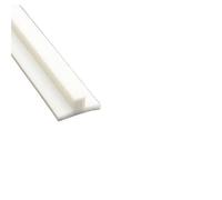 Transparent Sealing Strip 1pcs 1m/5m/10Meter T Shape Silicone Sealing Strip Rubber Weatherstrip T-Type Ditch Cover Kitchen Slit Waterproof Heat Resistant(T-41,10M)