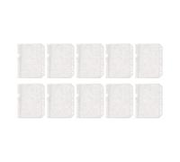 Transparent Sheet Sleeves - Pack of 10 5-Ring M5 Zip Tapee Covers, Sticker Collection Folder Inserts, for Students, Professionals, Project Managers, Travellers, Office, School Stickers, Photos, Cards