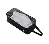 Transparent Shoe Bags | Water Resistant Travel Bag for Shoes - Space Saving Dustproof Storage Bag, Large Shoe Packaging with Zipper for Men and Women, black, see description, See description