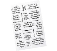 Transparent Silicone Clear Stamps Rubber Stamps Sheet Cling Scrapbooking DIY Stamp Handcraft