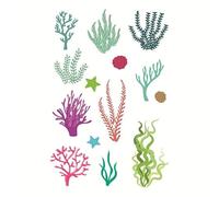 Transparent Silicone Creative Stamp DIY Making PVC Stamp Handbook Seaweed