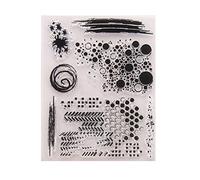 Transparent Silicone Stamp Seal Sheet T1336 for Scrapbook