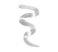 Transparent Silicone Stress Toy Soft Sensory For Anxiety & Stress Reduction Portable Accessory (Clear, 35cm)