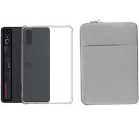Transparent Soft Case for ZTE Nubia RedMagic Gaming Tablet 3Pro,Oxford Cloth Protective Cover for 9.06'' Tablet, Waterproof Inner Bag+Protective Case (Light Gray)