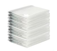 Transparent Space Saving Vacuum Bag, for Storing Seasonal Clothing, Bulky Items, and Home Essentials (50x70cm)
