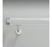 Transparent Stair Railing il for Indoor & Outdoor Stairs, Wall-Mounted Disability Grab Bars, Ideal for Lofts & Hotels - Color #1, Size Options Available