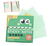 Transparent Sticky Notes 100 Sheets Pull Out Translucent Notepads
