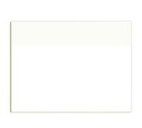 Transparent Sticky Notes - 50 Sheets Self-Adhesive Transparent Sticky Notes, Transparent Writeable Sticky Note Pad, Reusable Transparent Notes, Durable Waterproof Transparent