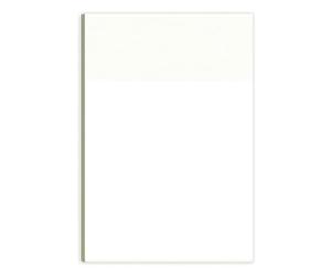 Transparent Sticky Notes | Waterproof Translucent Memo Pad | Clear Pad Sticker Stationery School Office Learning Desk Notes Research Work Planning Notebook Organization Teaching Materials