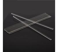 Transparent Stirring Stick, Lab Glass Stirring Rod, Muddler Glass Stirrer Glassware For Scientific Experiment 10pcs(10x400mm)