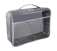 Transparent storage bag with zip, PVC bag for toys and accessories, stable and reusable, practical solution for order in the children's room, car, travel, home