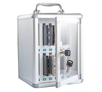 Transparent Storage Cabinet - 60 Slots Ideal for Schools and Offices Perfect for Exam and Work ion and Stylish Design for Efficient Space Management