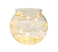 Transparent Storage Jar, Spherical Clear Bowl Vase, Air Plant Holder Container, Glass with Modern Design, Kitchen Accessory Multi-Purpose Function, Decorative Solution for Party Offices Bedroom Dorm
