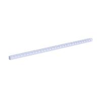 Transparent Straight Ruler,0-30cm,Square Cube Acrylic Ruler Measuring Tool Lightweight for Students Drawing and Drafting