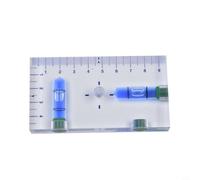 Transparent T-Level Bubble Gauge 95mm Two-Way