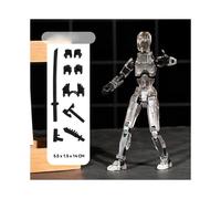 (transparent) T13 Action Figure Set Tool 3D Printed Multi-Jointed Movable Robot Doll Anti-stress Handmade Assembly