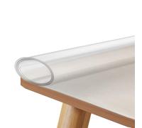 Transparent Table Film, Table Protector, 60 x 60 cm, Matte PVC Film, Transparent Tablecloth, for Kitchen, Desks, Dining Tables, Dressing Tables