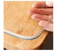 Transparent Table Protector - 145x300 cm 1.6mm Thick Plastic - Desk Writing Mat Scratch & Spill Resistant Ideal for Home & Office Use