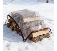 Transparent Tarpaulin 220 x 290 cm 80 G M², Windproof Tear Resistant, Weatherproof, Frost-Resistant, Uv-Resistant, Waterproof Cover Tarp, Clear Tarpaulin Cover for Garden, colorless