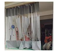 Transparent Tarpaulin Side Panels, Outdoor Clear Waterproof PVC Plastic Tarp Curtains, with Eyelets, Porch Pergola Patio Gazebo Garden Protective Partition Curtain ( Color : WxH , Size : 230x220cm(7.5