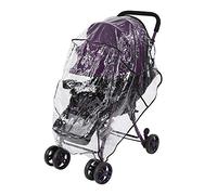 Transparent Tear-Proof Baby Stroller Rain Cover, Durable Buggy Rain Cover, Thick for Home Baby Strolls