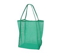 Transparent Tote - Beach Tote | Breathable Toy Storage Bag, Clear Tote For Camping, Water Park, Lake, Travel & Vacation, Picnic Outdoor Organiser With Zippered Top & Long Handles, Waterproof Mesh Base