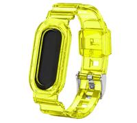 Transparent TPU Strap for Fitbit Air, Flexible Sport Loop Replacement Band