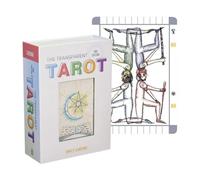 Transparent TROT Cards, TROT Cards Deck Age 8+ with Meanings On Them Training Deck Set with Guidebook Fortune Telling Game Ideal for Beginners to Experts, Learning Telling Beginner