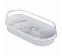 Transparent Turtle Pool - Eliminate Escape Risks Effortlessly, Ergonomic 4 Area Living Zone, Highly Visible Desktop Reptile Habitat | Portable Sunbathing for Small Swamp Child